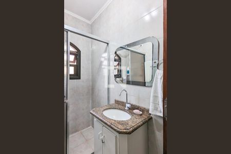 Banheiro da suíte de casa para alugar com 3 quartos, 230m² em Vila Santa Luzia, São Bernardo do Campo