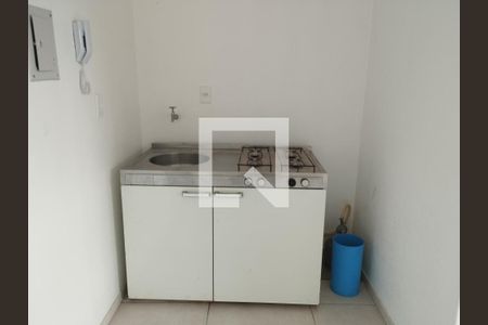 Banheiro de kitnet/studio à venda com 1 quarto, 29m² em Centro, São Leopoldo