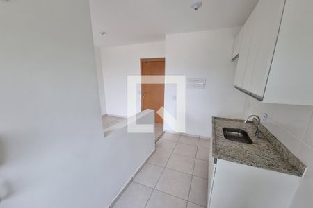 Cozinha - Lavanderia de apartamento para alugar com 2 quartos, 50m² em Olhos da Água , Ribeirão Preto