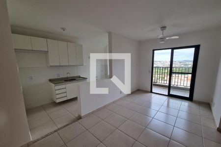 Sala de apartamento para alugar com 2 quartos, 50m² em Olhos da Água , Ribeirão Preto