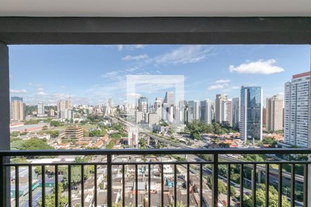 Studio para alugar com 33m², 1 quarto e sem vagaVaranda