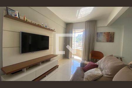 Sala de apartamento à venda com 3 quartos, 71m² em Estoril, Belo Horizonte