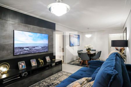 Sala de apartamento à venda com 3 quartos, 96m² em Santa Maria, São Caetano do Sul