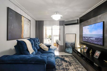 Sala de apartamento à venda com 3 quartos, 96m² em Santa Maria, São Caetano do Sul