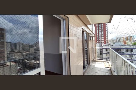 Varanda da Sala de apartamento para alugar com 2 quartos, 61m² em Méier, Rio de Janeiro