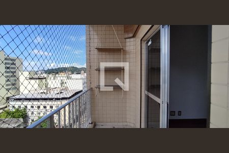 Varanda da Sala de apartamento para alugar com 2 quartos, 61m² em Méier, Rio de Janeiro
