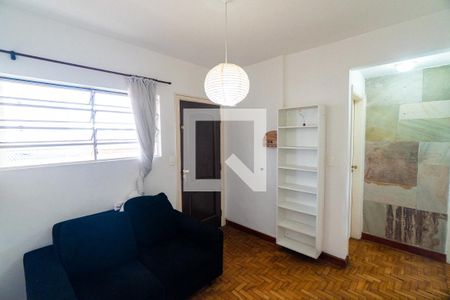 Sala de apartamento para alugar com 1 quarto, 40m² em Mirandópolis, São Paulo
