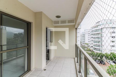 Varanda de apartamento para alugar com 2 quartos, 64m² em Recreio dos Bandeirantes, Rio de Janeiro