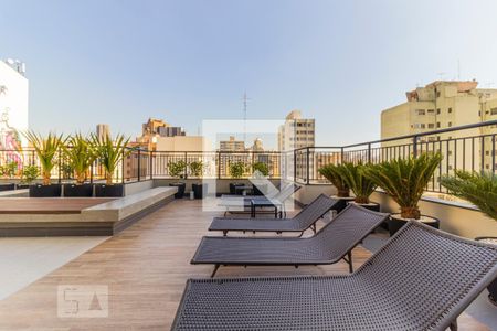 Apartamento para alugar com 34m², 1 quarto e sem vaga Apartamento para alugar com 34m², 1 quarto e sem vagaÁrea comum - Solarium