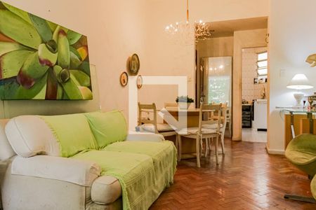 Sala de apartamento para alugar com 2 quartos, 70m² em Leme, Rio de Janeiro