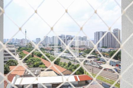 Vista da Suíte de apartamento para alugar com 1 quarto, 27m² em Barra Funda, São Paulo