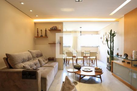 Sala  de apartamento para alugar com 3 quartos, 105m² em Santo Agostinho, Belo Horizonte