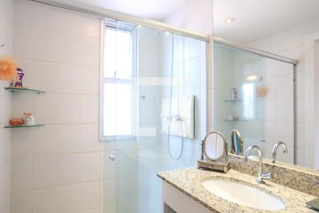 Suíte - Banheiro de apartamento para alugar com 3 quartos, 105m² em Santo Agostinho, Belo Horizonte