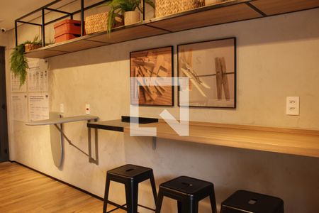 Studio à venda com 27m², 1 quarto e sem vagaLavanderia