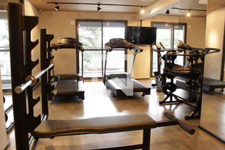 Studio à venda com 27m², 1 quarto e sem vagaAcademia