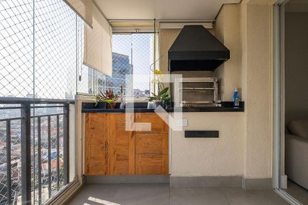 Sala/Cozinha - Varanda de apartamento à venda com 2 quartos, 72m² em Pinheiros, São Paulo