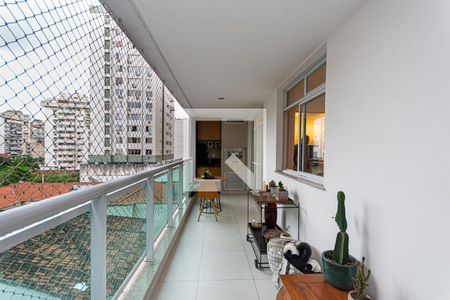Varanda da Sala de apartamento à venda com 3 quartos, 118m² em Icaraí, Niterói