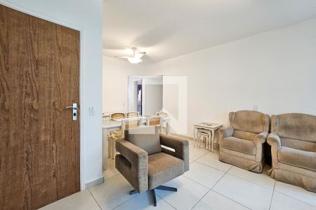 Sala de apartamento para alugar com 4 quartos, 129m² em Barra Funda, Guarujá