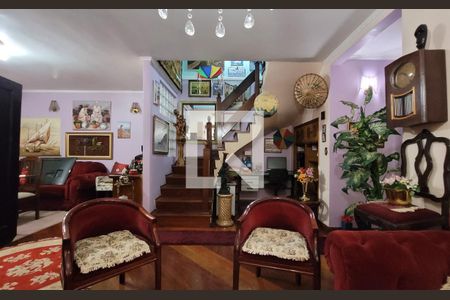 Sala de casa à venda com 3 quartos, 249m² em Jardim, Santo André