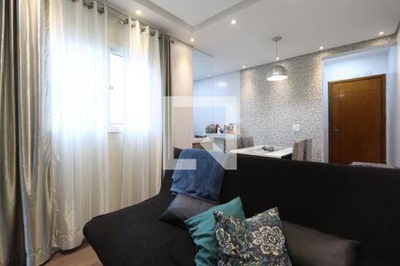 Sala de apartamento à venda com 2 quartos, 108m² em Utinga, Santo André