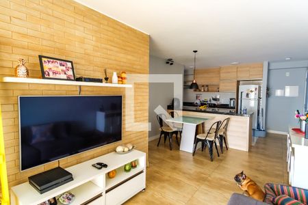 Sala de apartamento à venda com 3 quartos, 102m² em Vila Zilda, São Paulo