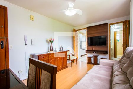 Sala de apartamento à venda com 2 quartos, 55m² em Jardim Alvorada, Santo André