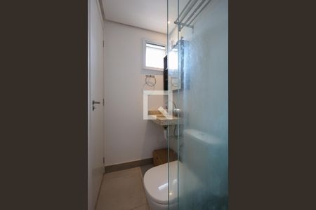 Banheiro do Studio de kitnet/studio para alugar com 1 quarto, 28m² em Santana, São Paulo