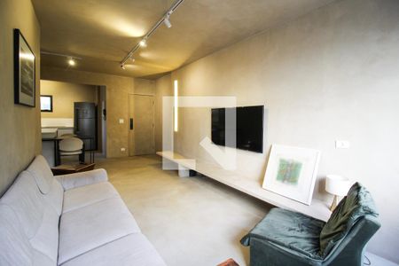 Sala de apartamento para alugar com 2 quartos, 98m² em Vila Nova Conceição, São Paulo