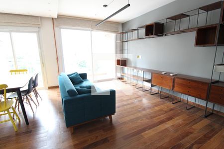 Sala de apartamento à venda com 1 quarto, 73m² em Vila Nova Conceição, São Paulo