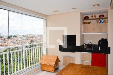 Varanda  de apartamento à venda com 2 quartos, 84m² em Mauá, São Caetano do Sul