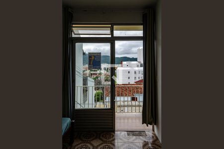 Varanda Quarto de kitnet/studio para alugar com 1 quarto, 29m² em Trindade, Florianópolis
