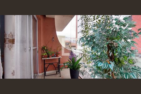 Varanda Sala de apartamento à venda com 2 quartos, 89m² em Jardim Bela Vista, Santo André