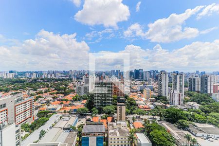 Vista da Varanda de kitnet/studio para alugar com 1 quarto, 28m² em Santo Amaro, São Paulo