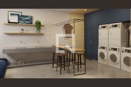 Studio à venda com 27m², 1 quarto e sem vaga Studio à venda com 27m², 1 quarto e sem vagaLavanderia