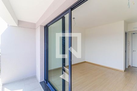 Varanda de kitnet/studio para alugar com 1 quarto, 28m² em Santo Amaro, São Paulo