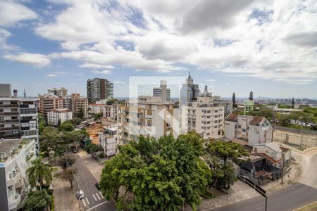 Vista de kitnet/studio à venda com 1 quarto, 31m² em Petrópolis, Porto Alegre