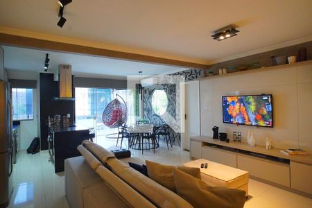 Sala de apartamento para alugar com 3 quartos, 96m² em Campeche, Florianópolis