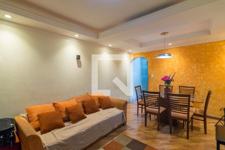 Sala de casa à venda com 3 quartos, 180m² em Vila Scarpelli, Santo André