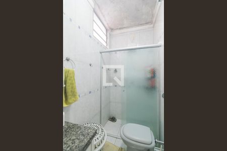 Banheiro da Suite de casa à venda com 3 quartos, 180m² em Vila Scarpelli, Santo André