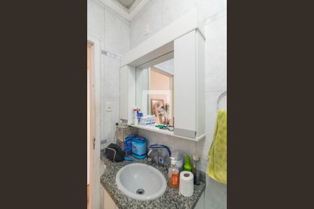 Banheiro da Suite de casa à venda com 3 quartos, 180m² em Vila Scarpelli, Santo André
