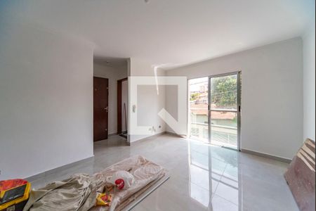 Sala de apartamento para alugar com 2 quartos, 74m² em Vila Eldizia, Santo André