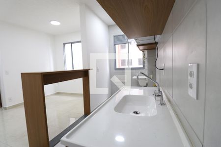 Studio para alugar com 30m², 1 quarto e sem vagaCozinha 