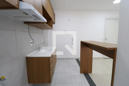 Studio para alugar com 30m², 1 quarto e sem vagaCozinha 