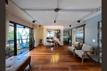 Sala de apartamento à venda com 4 quartos, 165m² em Brooklin Paulista, São Paulo