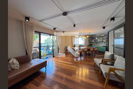 Sala de apartamento à venda com 4 quartos, 165m² em Brooklin Paulista, São Paulo