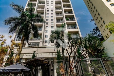 Apartamento à venda com 104m², 2 quartos e 2 vagasFachada e portaria