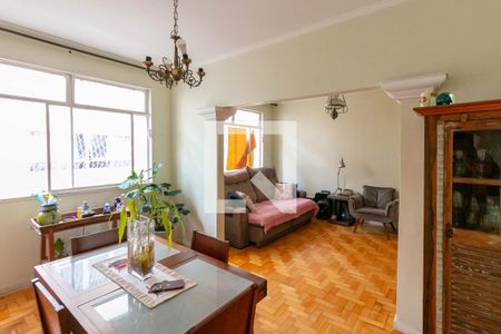 Sala de apartamento à venda com 3 quartos, 120m² em Santo Antônio, Belo Horizonte