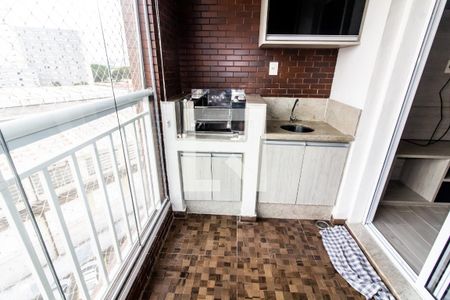 Varanda da Sala de apartamento para alugar com 2 quartos, 62m² em Jaguaré, São Paulo