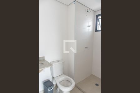 Banheiro de kitnet/studio à venda com 1 quarto, 27m² em Ipiranga, São Paulo