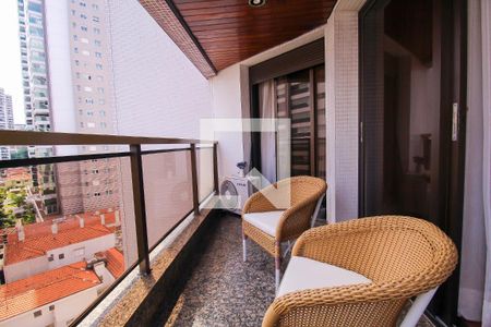 Varanda Sala de apartamento à venda com 3 quartos, 150m² em Vila Regente Feijó, São Paulo